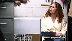 aussie cougar caught by officer stealing sexy lingerie