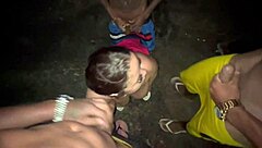 We fucked latina teen pussy street cum facial blast!