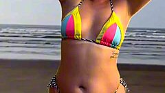 i teased beach waiter hard begged to grope his throbbing bulge