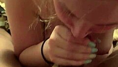 Sexy big ass sloppy blowjob pov deepthroat
