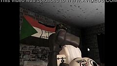 blonde slut deepthroats cock in roblox condo passionately