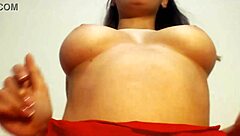 Brunette Webcam Tease Shows Off Her Seductive Curves