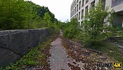 Suggestive Sexy Russian Teen Cheats Horny Outdoor Pickup Fuck With Stranger Watching Tight Pussy