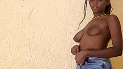 Perfect Pink Pussy Teased with Juicy Ass Closeup