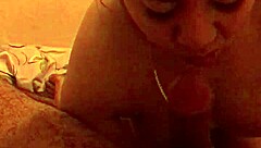 Monster cock interracial blowjob action