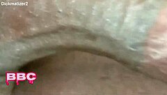 Provocative BBC monster cock dances wildly