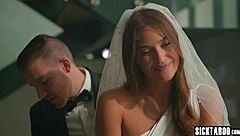 naughty bride gizelle blanco's big ass pounded hard sloppy deepthroat