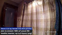 sheila daniels gives kinky nurse treatment with handcuffs and latex