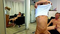 Gigi and dave's tranny girlfriend live assplay show backstage fun! 🔥🍑