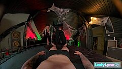 Three Halloween Witches Ride Cocks Hocus Pocus Orgy