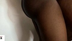 granny fakes noise cooking to fuck big black cock kitchen closeup