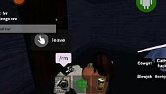 big tits babe rides monster cock in roblox sex frenzy