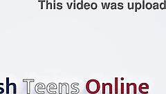 british blonde teen gulps cum after homemade deepthroat fuck