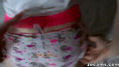 young amateur couple fucks passionately on live webcam show