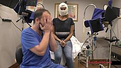 Doctor's Olympic Failure: Taylor Ortega's Big Ass Latina Patient Exam