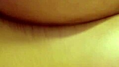 slamming my girlfriend's tight pussy with monster cock creampie