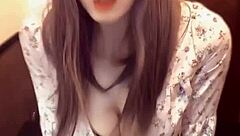 【個撮】bitch ladyboy crossdresses and jerks off wildly