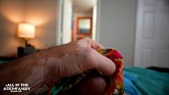 Bikini stepmom tan lines make me cum with handjob pov taboo