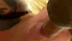 krystalclearnj gags on monster cock deepthroat challenge