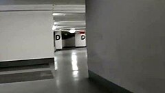 mathieu ferhati TAPES his cock in a dark parking lot