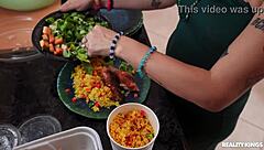 cheating coworker face fucks my throat pov reality