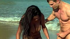 Babalu get ready those dicks filling every hole on sandy beach