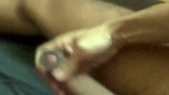 jerking my massive brazilian monster cock feels so intense