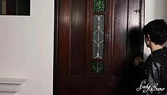 skinny teen licks monster cock deepthroat hairy pussy