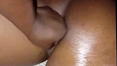 18+ African teen swallow my fingers before homemade fuck?