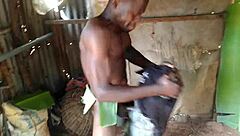 big cock cums on curvy mommy's fat ass