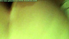 Brunette wife takes bent over amateur creampie doggystyle