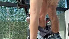 hidden cam argentine hottie sucks cock gym sneaky latina fitness spy