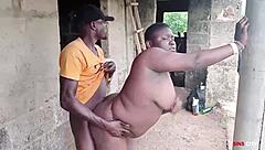 fuck me harder in doggy, i love your black cock