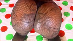 hard pounding sweet ebony's huge tits ass