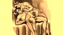 ever seen vintage erotic art this steamy before?