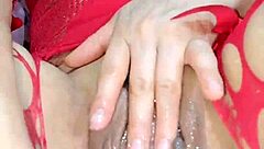 my drenched horny pussy squirts on coca cola bottle creamy orgasm so hot