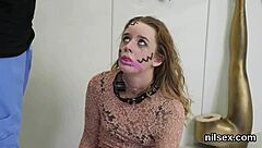 kinky babe's anus stretched brutally in pain asylum