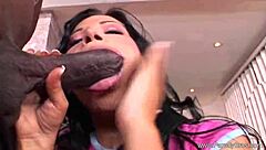 Interracial bbc pounds teen 18+ slut cumshot