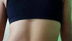 Petite Girlfriend Squeezes Cock Until Explosive Milk Release