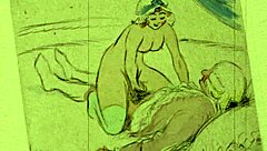 ever seen vintage erotic art this steamy before?