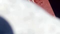 Argentinian neighbors sunbathing bikinis spied on terrace!