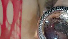 my drenched horny pussy squirts on coca cola bottle creamy orgasm so hot