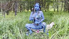 monika fox's huge prolapse dildo anal pussy fuck squirts wildly