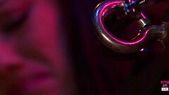 disobedient brunette spanked hard then roughly fucked in tight pussy garage punishment