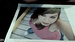 Bold Black Cock Facial Tribute Blasts Argentinian Avril97 Cumshot