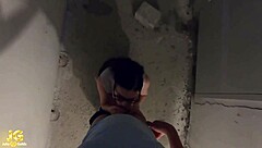 wanna see student tease teacher's cock with handjob then doggystyle?