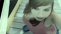 Bold Black Cock Facial Tribute Blasts Argentinian Avril97 Cumshot