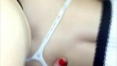 Boyfriend in drag rams tiny latina's tight ass