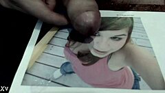 Bold Black Cock Facial Tribute Blasts Argentinian Avril97 Cumshot