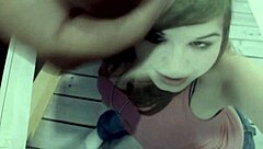 Bold Black Cock Facial Tribute Blasts Argentinian Avril97 Cumshot